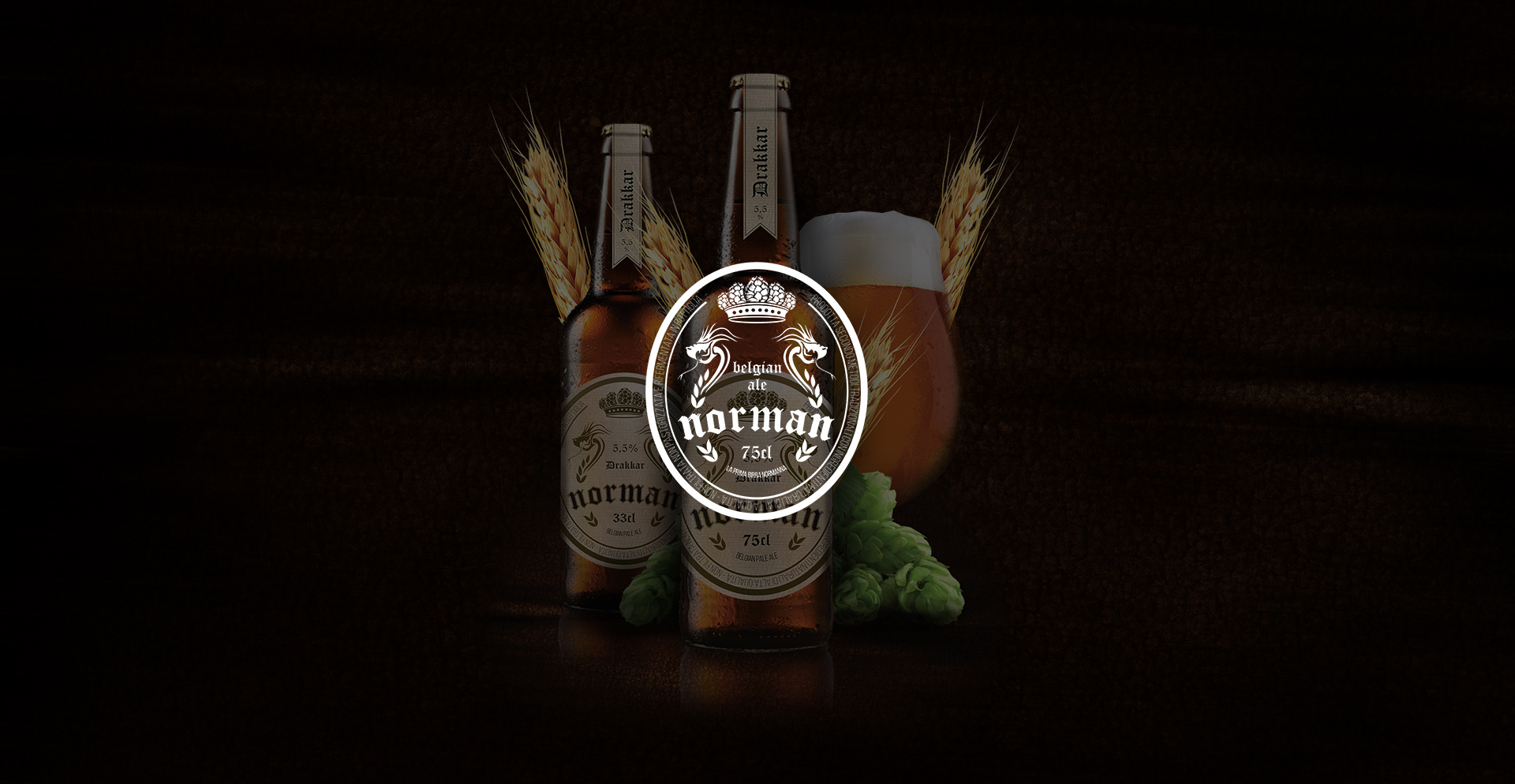 Applicazione dell'identità Norman Beer 1